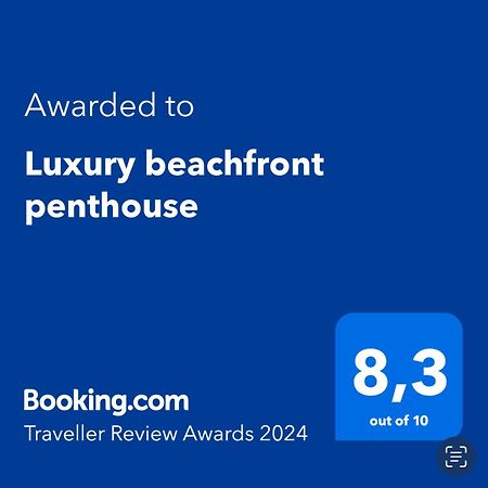 Luxury Beachfront Penthouse El Médano Buitenkant foto